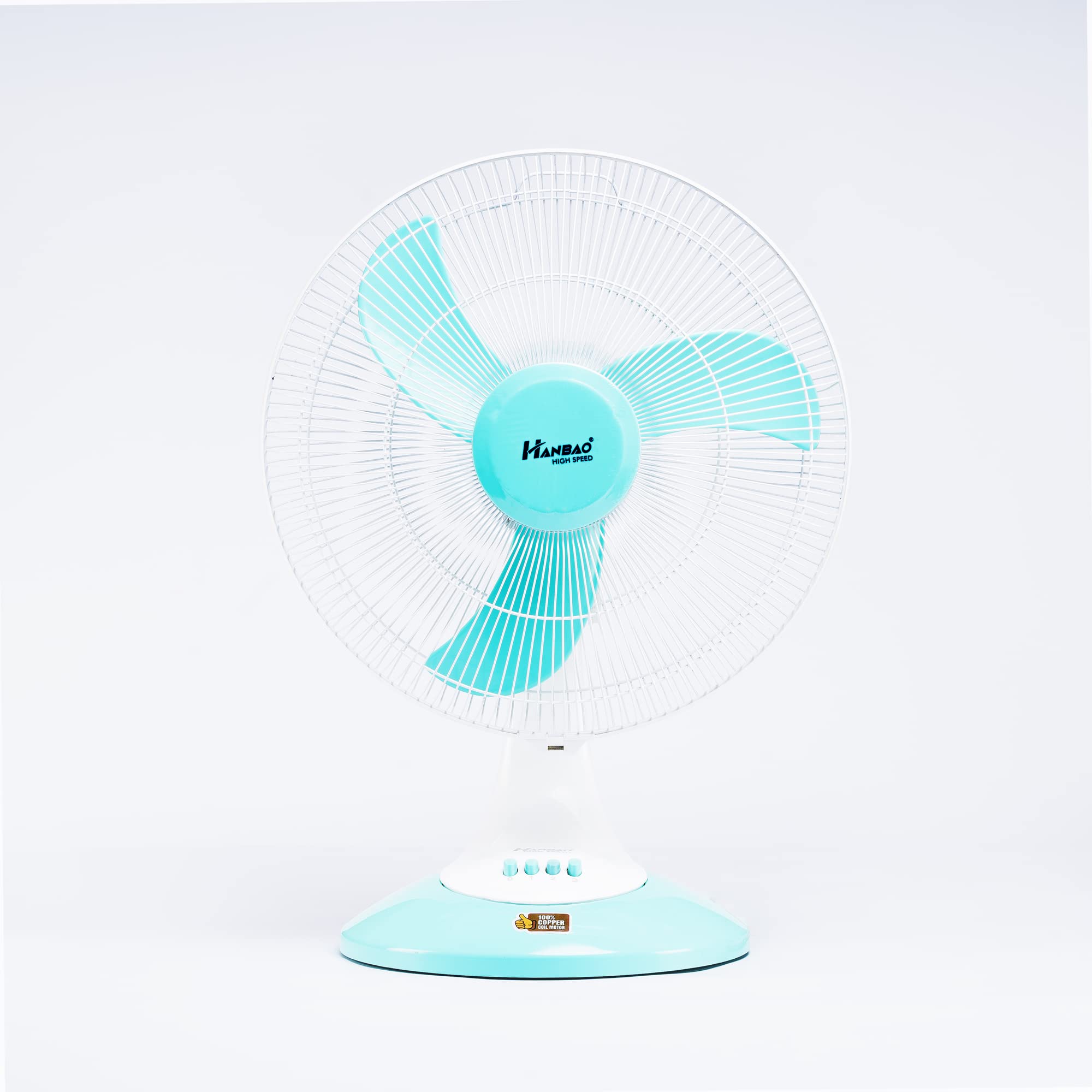 Hanbao COOL VAAYU High Speed 16" Table Fan, 400mm sweep, Copper Motor, 24 months Warranty*