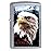 Zippo Eagle Pocket Lighter, Street Chrome