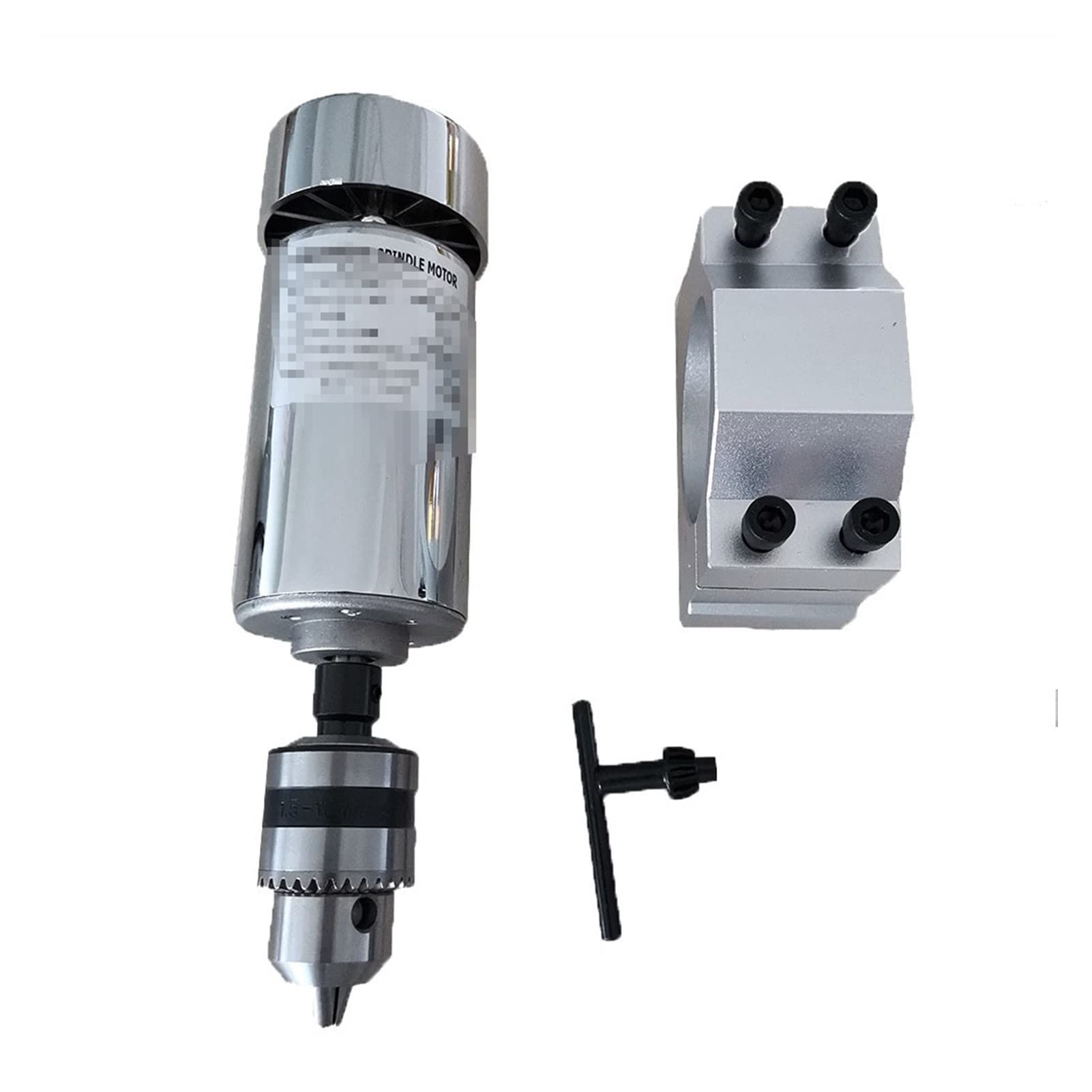 Silnik Wrzeciona, Ochłodzony powietrze 0,3 kW DC48V12000RPM CNC. Spindlemotor Kit Wiertłowy Głowice wrzeciona / 300W Silnik Łącznik Szybkość(Package 3)