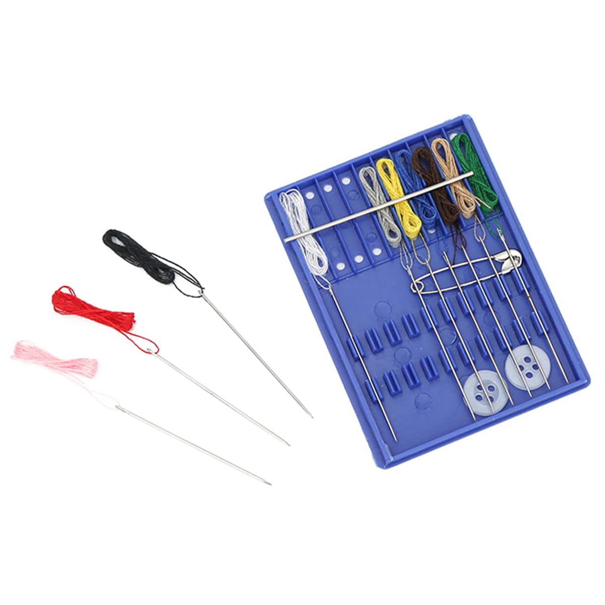 Confezione da 5 Mini Kit da Cucito Kit da Cucito Portatile da Viaggio Set di Aghi e Filo di Emergenza Kit da Cucito Compatto per Principianti Adulti Amici Famiglia Accessori da Cucito utili