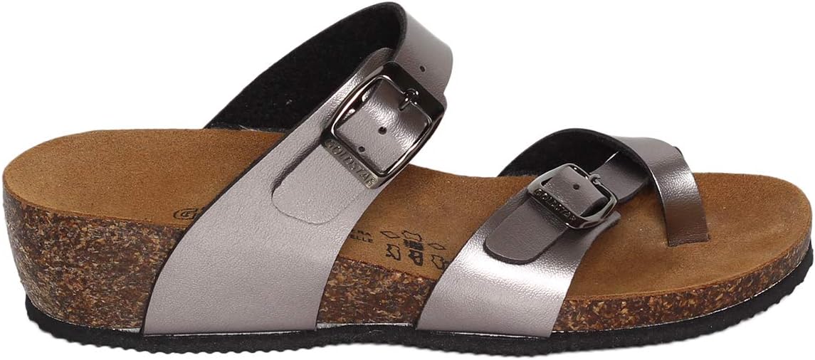 GoldStar Women's Thong Sandals - Grey - 9
