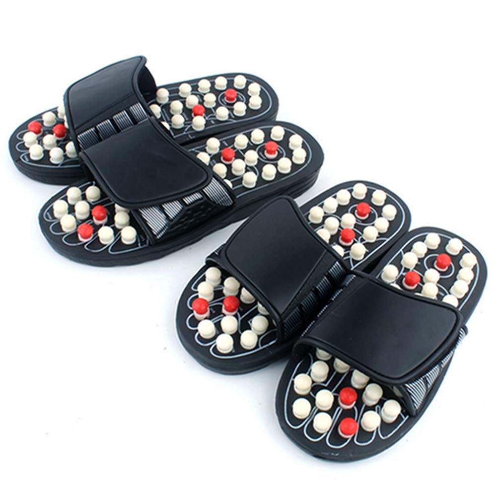 Appareil de massage des pieds - Chaussures de thérapie magnétique - Thérapie Anself, Acupression - Pantoufles de réflexologie, sandales pour homme