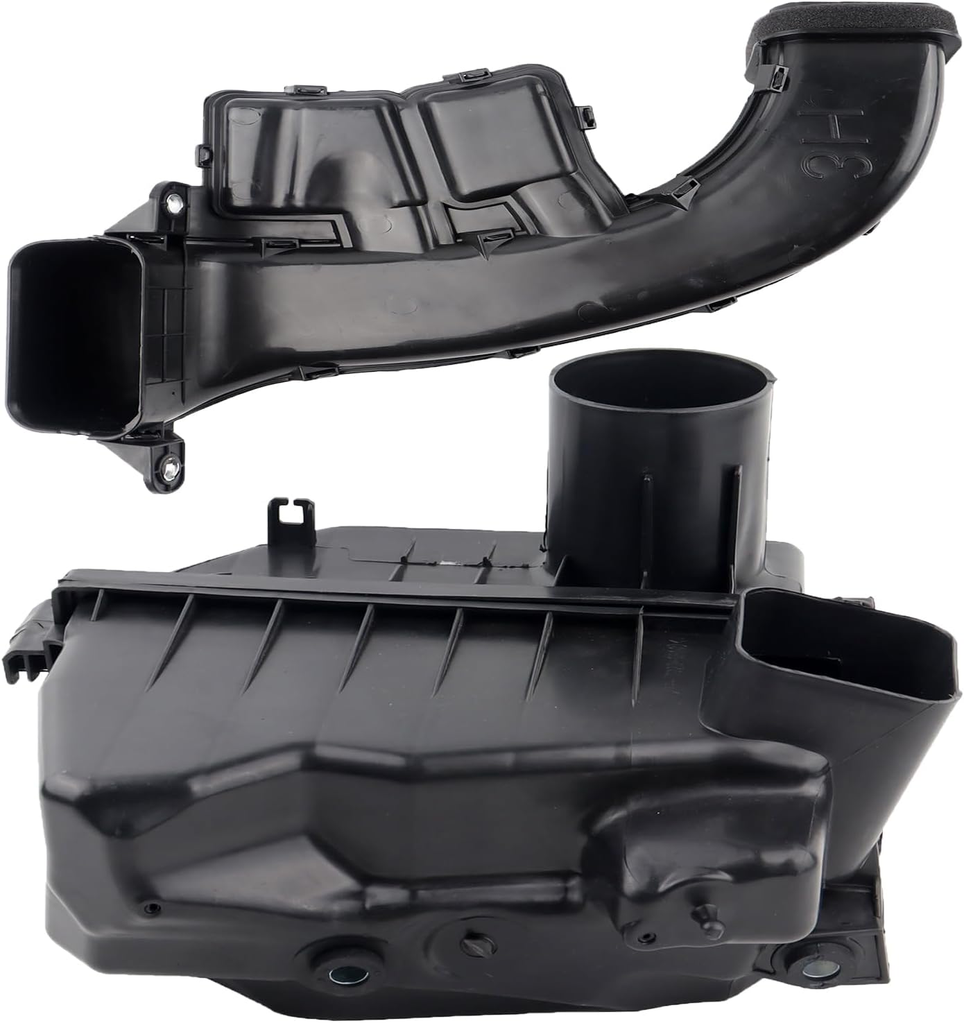 MUCO Air Intake Cleaner Box Housing 17700F0021 Compatible for Toyota RAV4 19-23 Prime 21-24 Venza 21-24 Air Cleaner Box W/Duct Tube 17750-F0080 Air Intake Housing Box w/o Filter