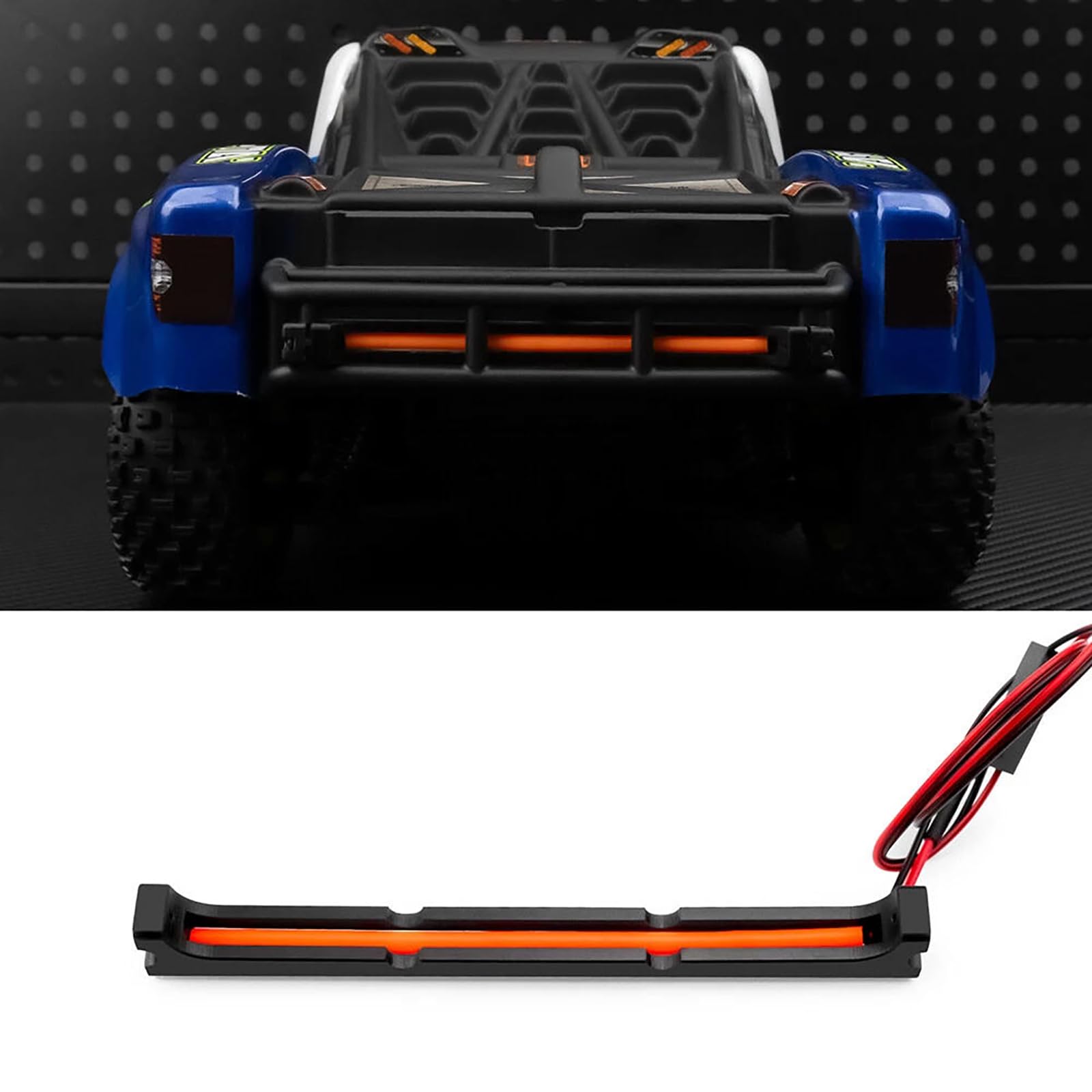 1/14 RC wyścigi samochodowe przednie i tylne światła zestawy lamp do ARRMA 1/14 Mojave GROM RC części do ulepszenia samochodu