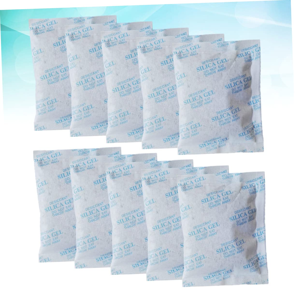 50piezas Unidades Gel De Sílice Absorbente Humedad Prevención Corrosión Seco