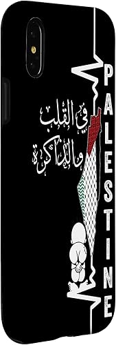 Miniatura 9 de Funda para iPhone 11 Pro Max de la bandera palestina, caligrafía árabe y palestina