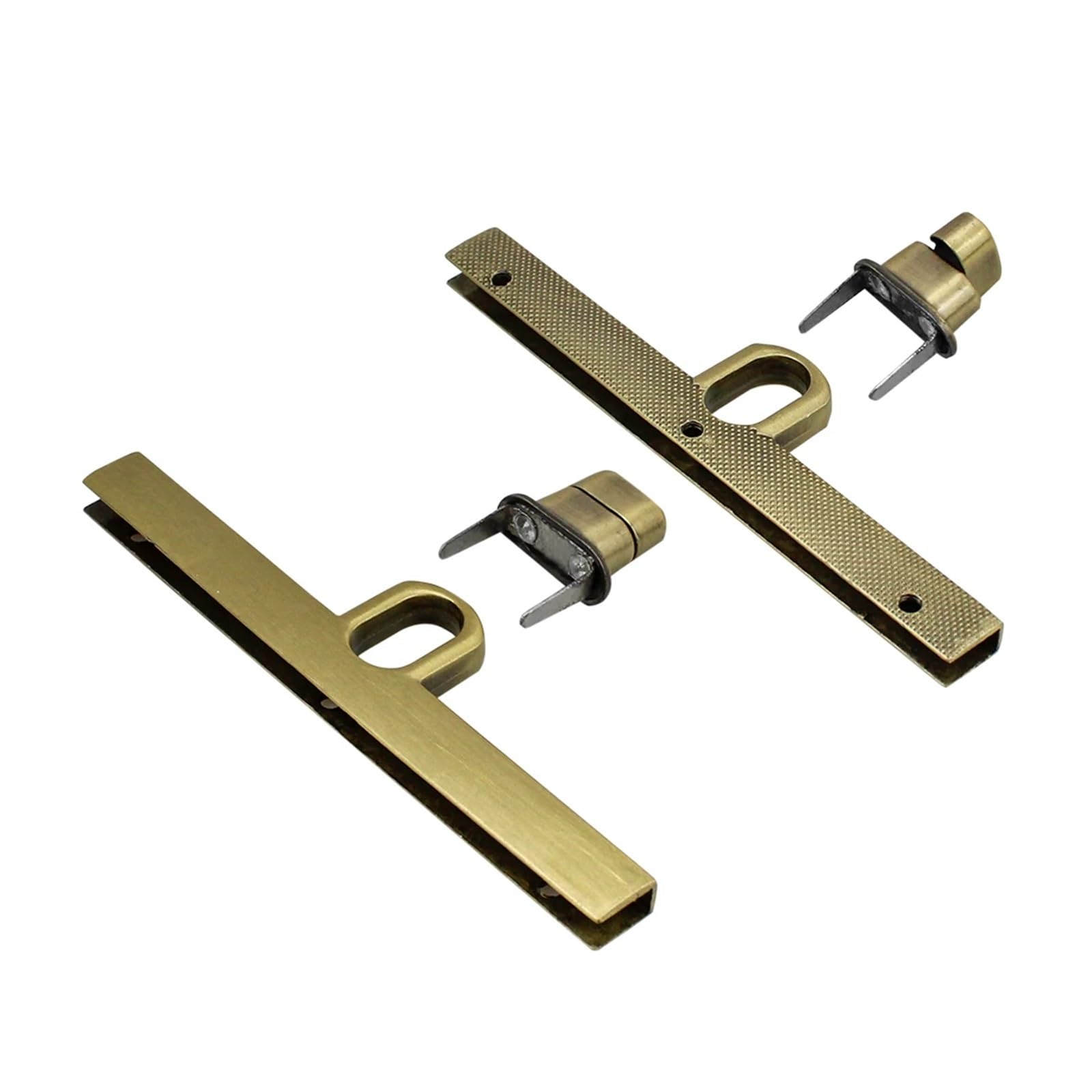 PVUVTNAHW 10Pcs 9.5CM Alloy Clasp Turn Lock Twist Lock For Handbag Craft Bag Purse DIY Handmade Bag Hardware(Cinnamon)