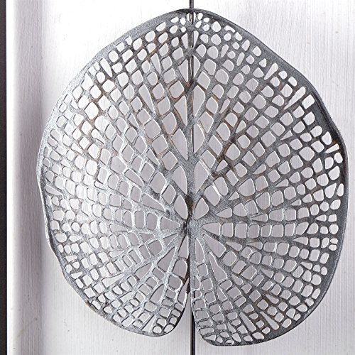 Scultura in Metallo da parete Pure leaves |
