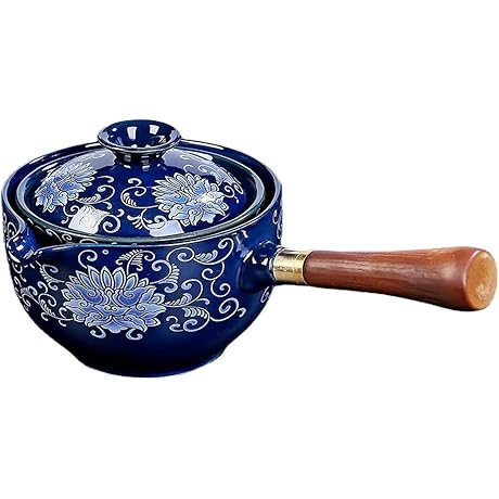 360° Tea Maker with Wooden Handle for Portable Travel