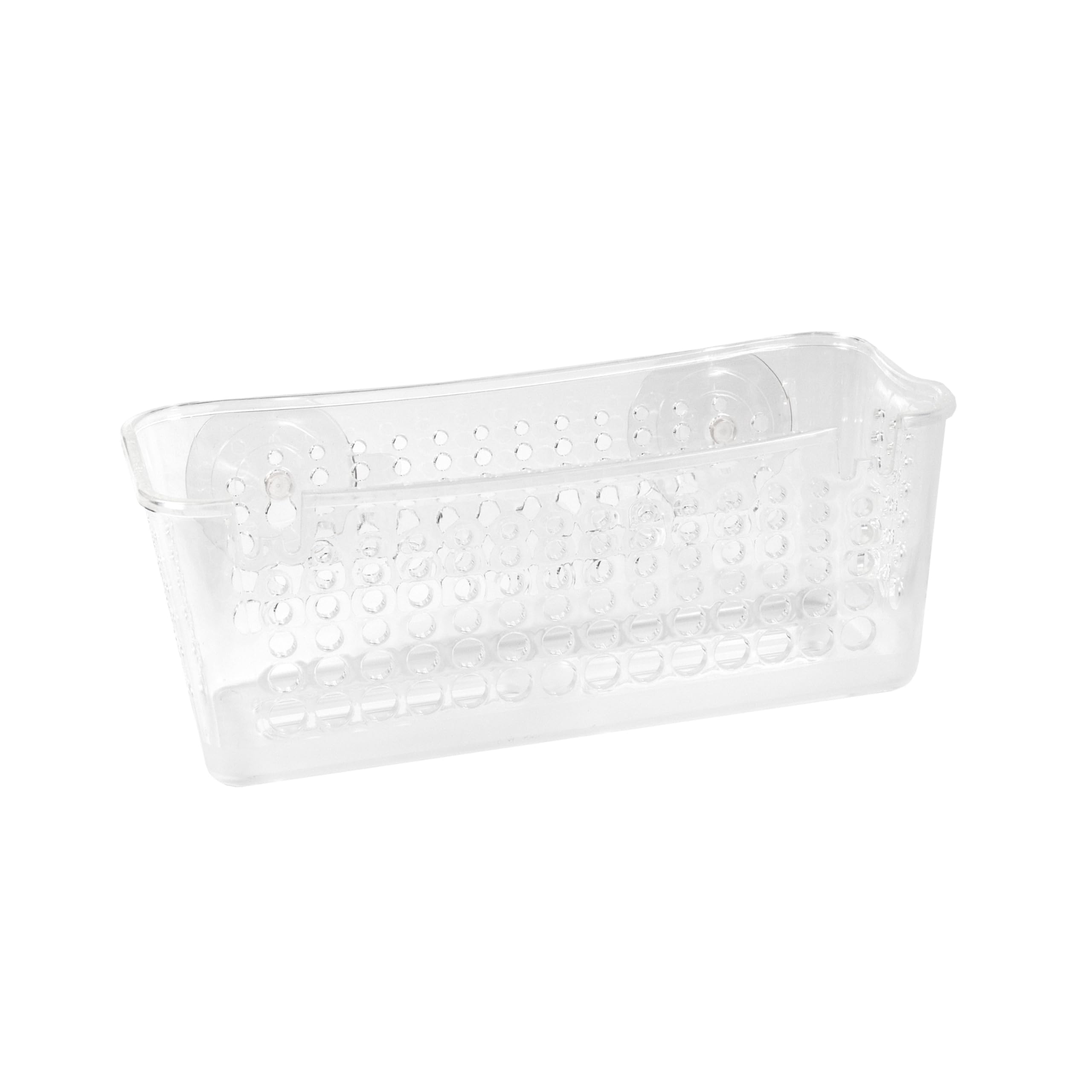 Kenney Suction Cup Basket Shower Caddy Clear