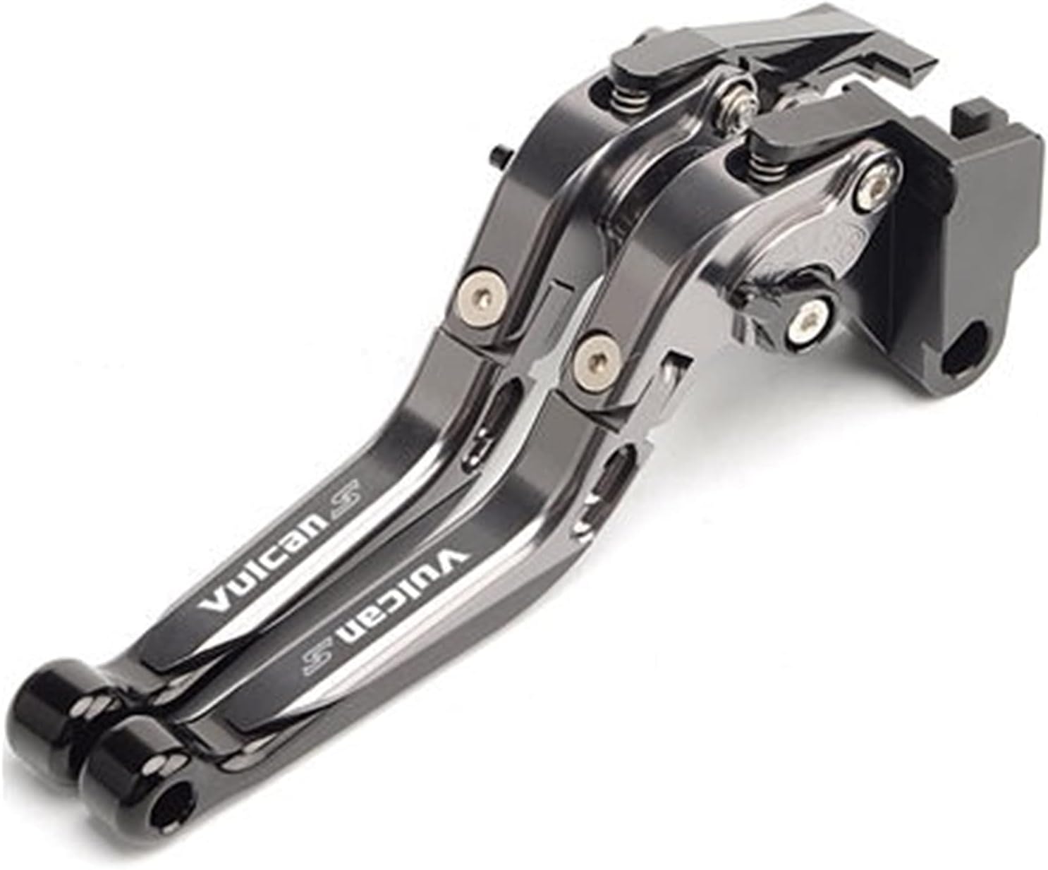 Motorcycle CNC Extendable Foldable Ajustable Brake Clutch Levers Replacement for KA Wash Ki Vulcan S 650 2015-2017 Brake levers(D4)