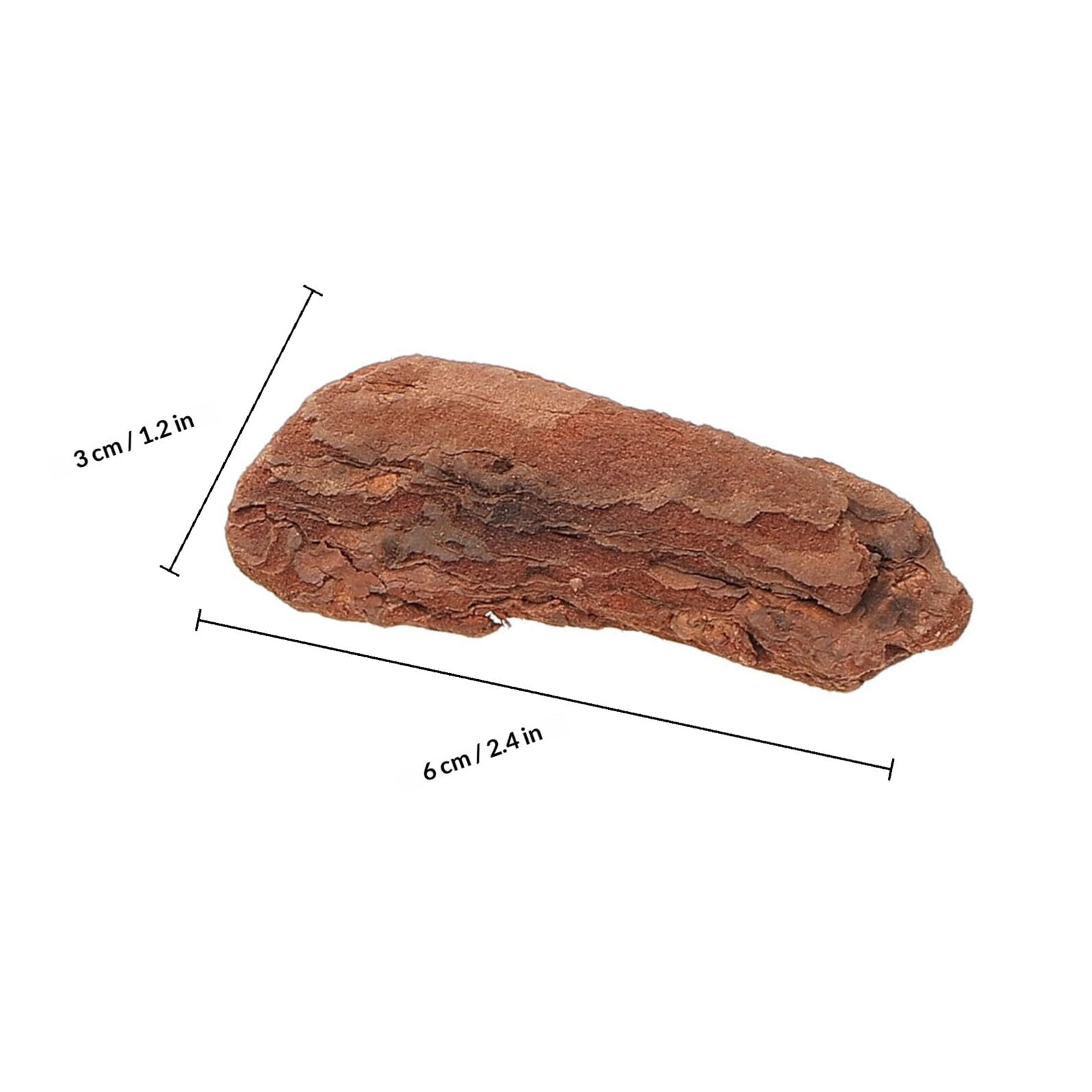 STOBAZA Décoration en Copeaux d'Écorce de Reptile pour Vivarium Tortue Terrestre et Lézard, Copeaux d'Écorce d'arbre Broyée pour Litière, Accessoire Terrarium Naturel