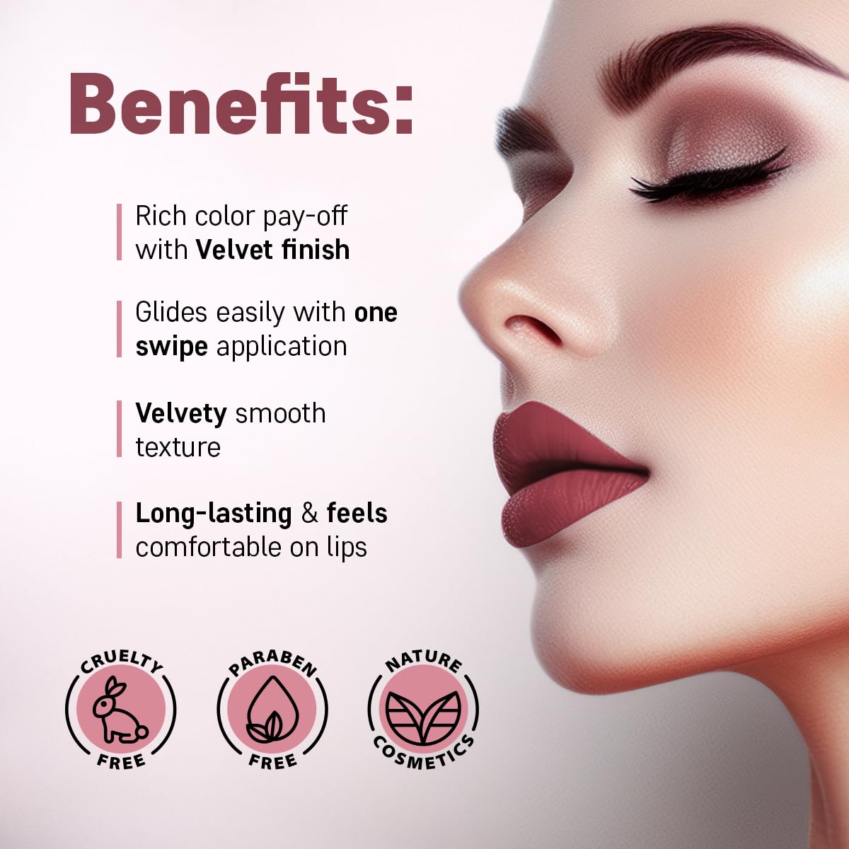 Velvet Matte Lipstick | Creamy matte finish | Smudgeproof | Long Lasting, Moisturizing & Hydrating Lipstick | Full Coverage | Waterproof | (Day cream, 5 G) Velvet Matte Lipstick | Creamy matte finish | Smudgeproof | Long Lasting, Moisturizing & Hydrating Lipstick | Full Coverage | Waterproof | (Day cream, 5 G)