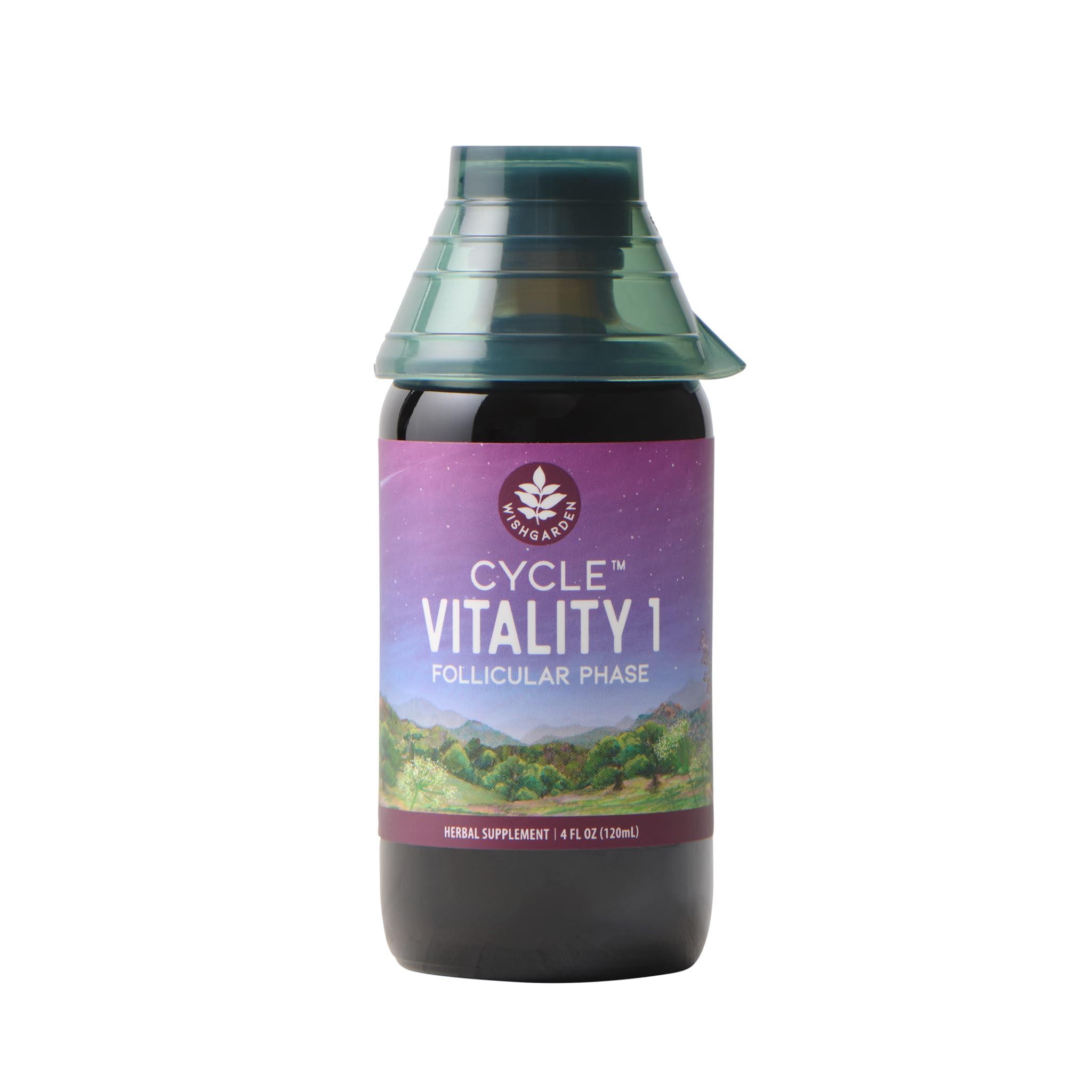 Herbs Cycle Vitality I Follicular Phase - Plant-Based Herbal Supplement w/Vitex & Black Cohosh, Supports Optimal Estrogen Levels & Encourages Healthy Menstrual Cycles & Liver Function, 4oz
