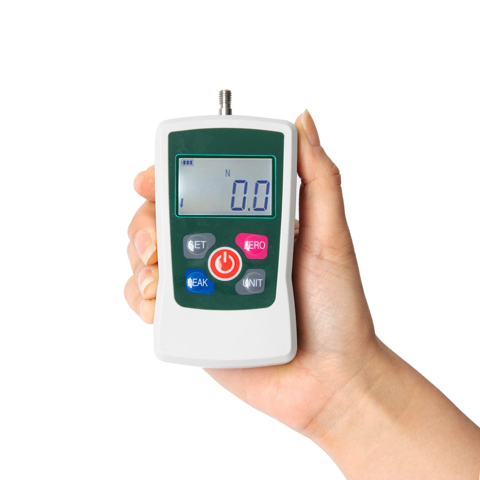 Beslands Misuratore di potenza digitale 500 N portatile, misuratore di pressione e trazione (500 N)