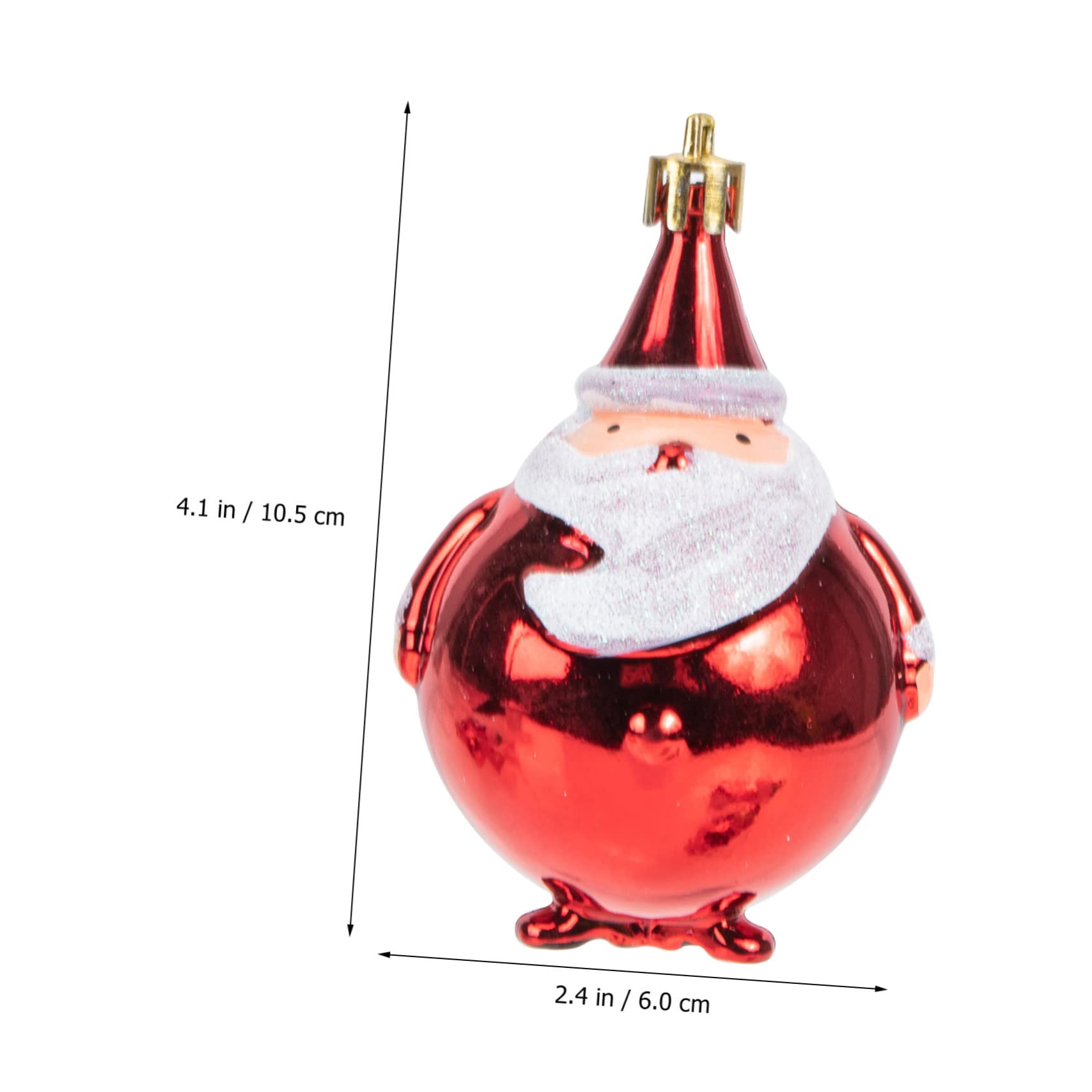 PRETYZOOM Weihnachtskugel Kamera 30 Stk Christbaumschmuck Weihnachtsroter Anhänger Weihnachtsbedarf Weihnachtsdeko Weihnachts Party Weihnachtsschmuck Zum Aufhängen Weihnachtsbaumschmuck Aus Kunststoff