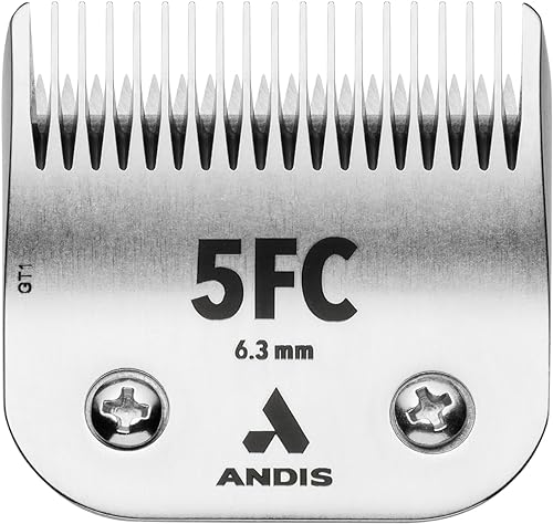 Andis 72630 Ultra Edge - Cuchilla desmontable para cortar perros, equipada con acero inoxidable para un recorte de precisión, se adapta a