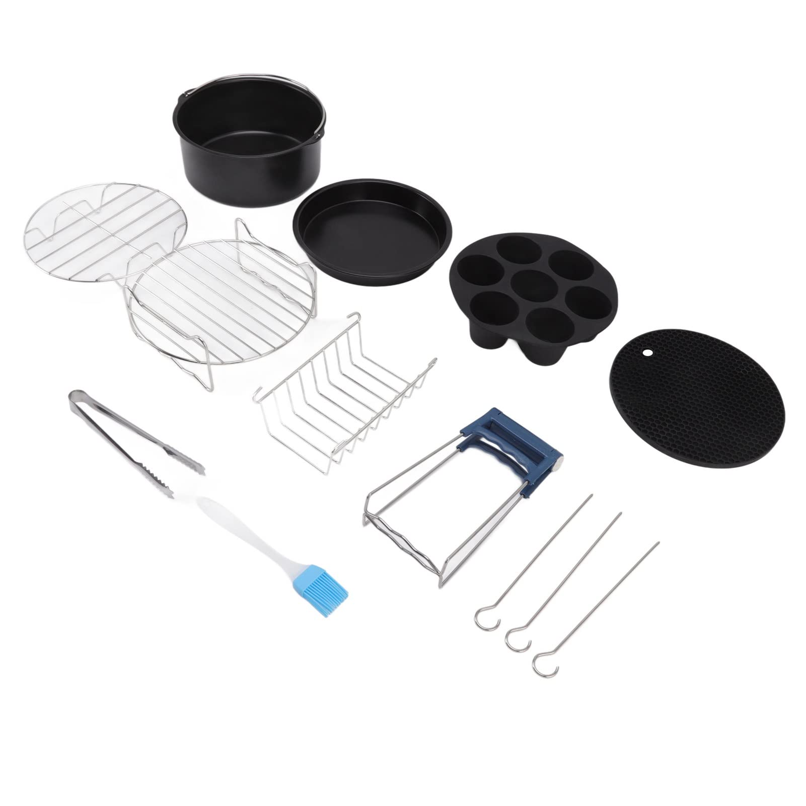 Ensemble de casseroles en acier inoxydable pour friteuse à air accessoires de cuisine