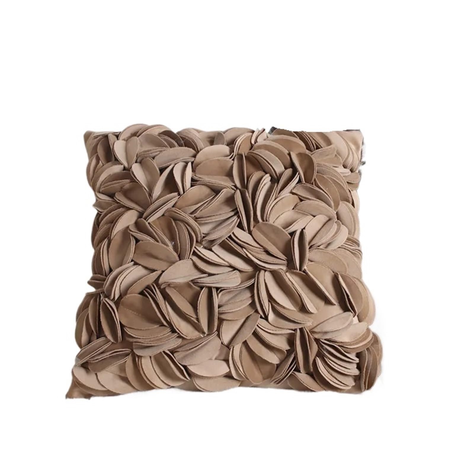LCKKJHG Velvet Embroidered Flower Pillowcase Office Sofa Bed Headrest Cushion Home Decor Back Support Pillow(Color-18)
