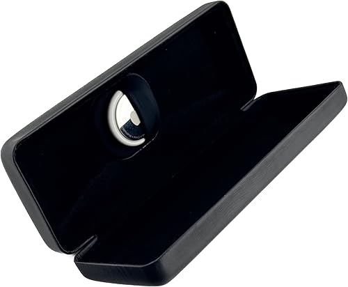 Funda rígida para gafas de sol Funda para gafas con etiqueta de aire segura (no incluida) Funda de vidrio clásica resistente a los arañazos