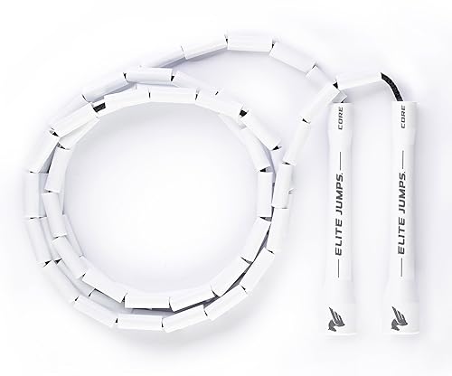 Miniatura 9 de Elite Jumps - Do Hard Things 1” Beaded Jump Ropes | Crossover Jump Rope for Your Exercise Equipment | Segmented Jump Rope