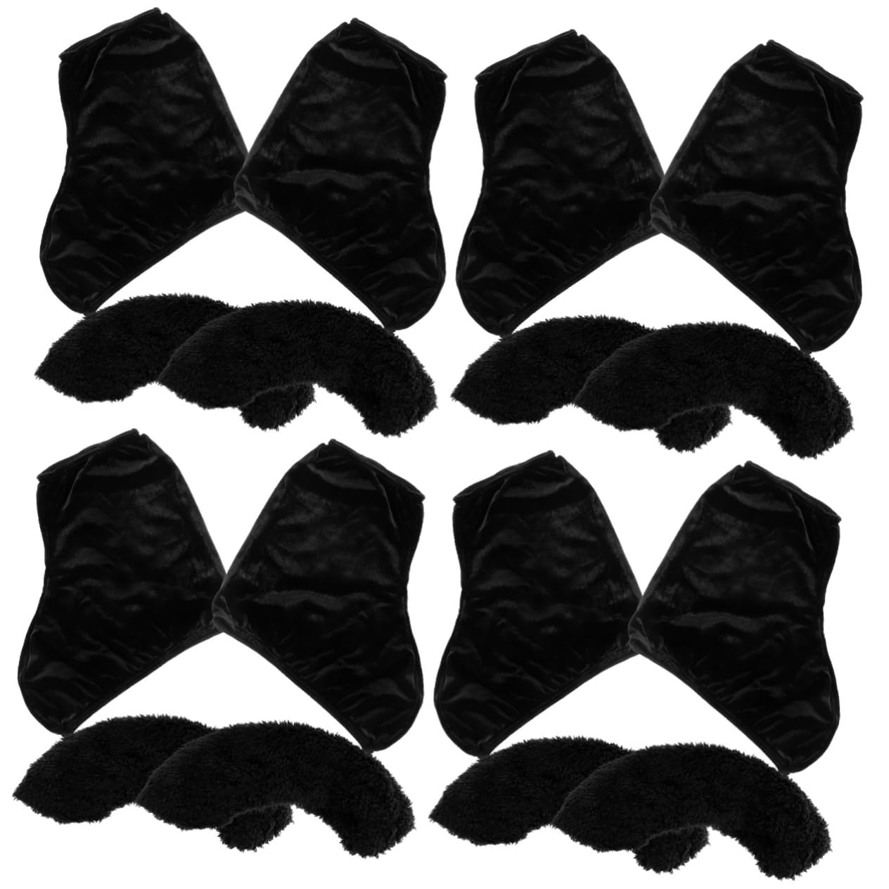 MILISTEN Überzüge für Skaterschuhe Schlittschuhe zubehör Eiskunstlauf zubehör Skates Zubehör Schlittschuh Zubehör Klingen Skaten Stiefelabdeckung Skating-Schuhschutz Polyester Black