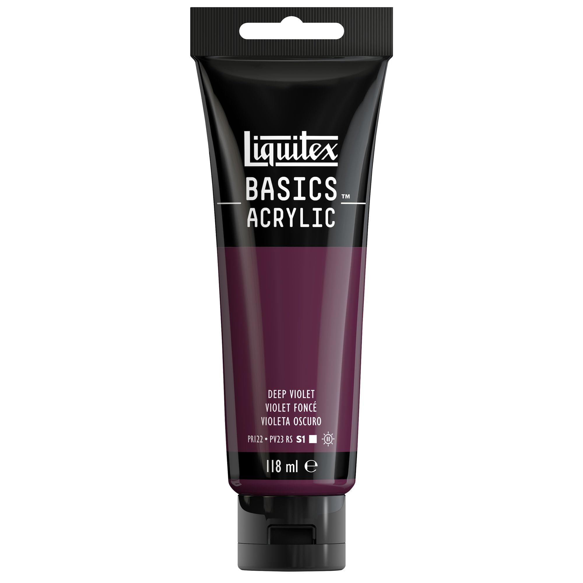 LIQUITEX Basics Acrylic Paint, Mars Black, 118 ml Tube — view 131