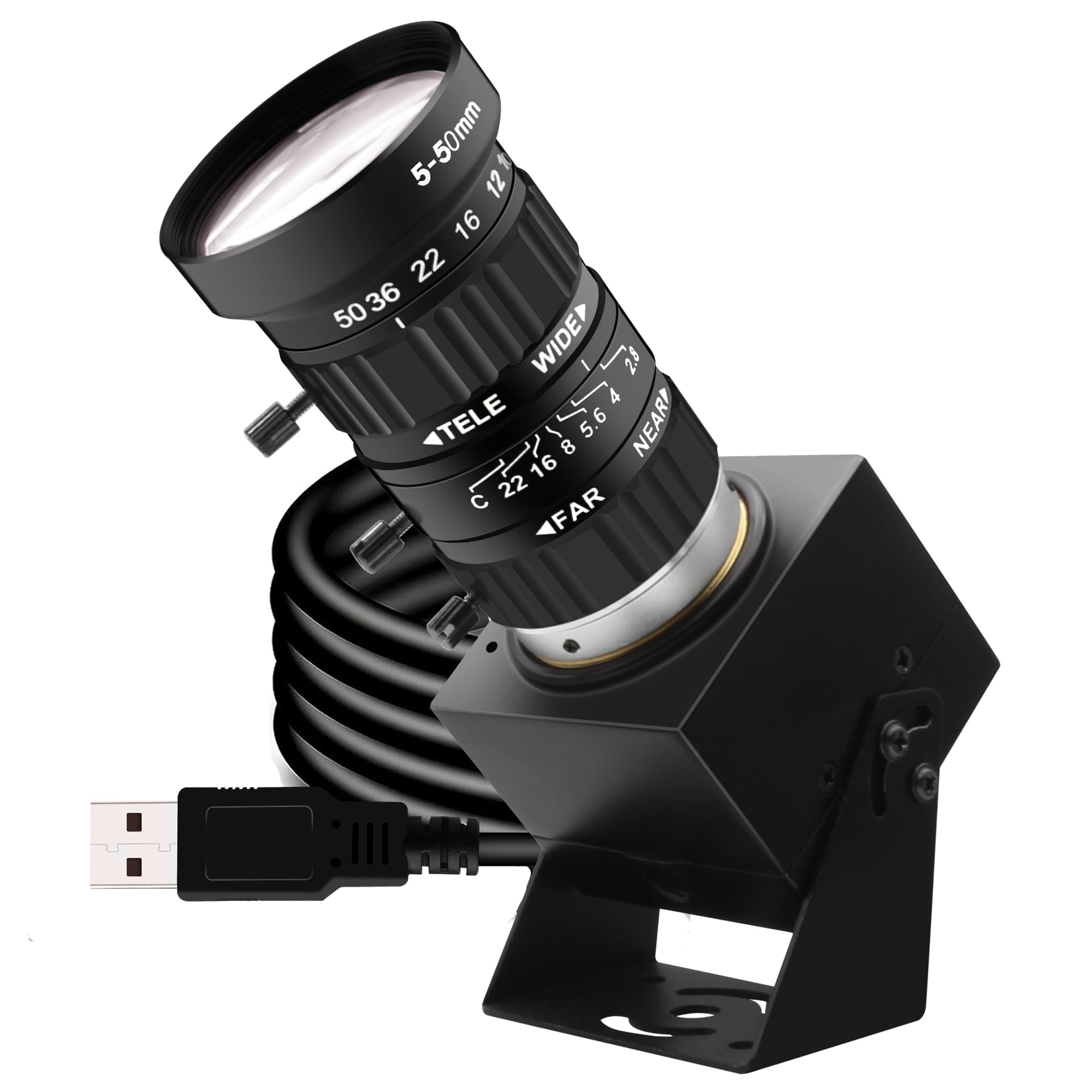 Amazon.com: SVPRO 12MP USB Camera with 5-50mm Telephoto Lens, 10X