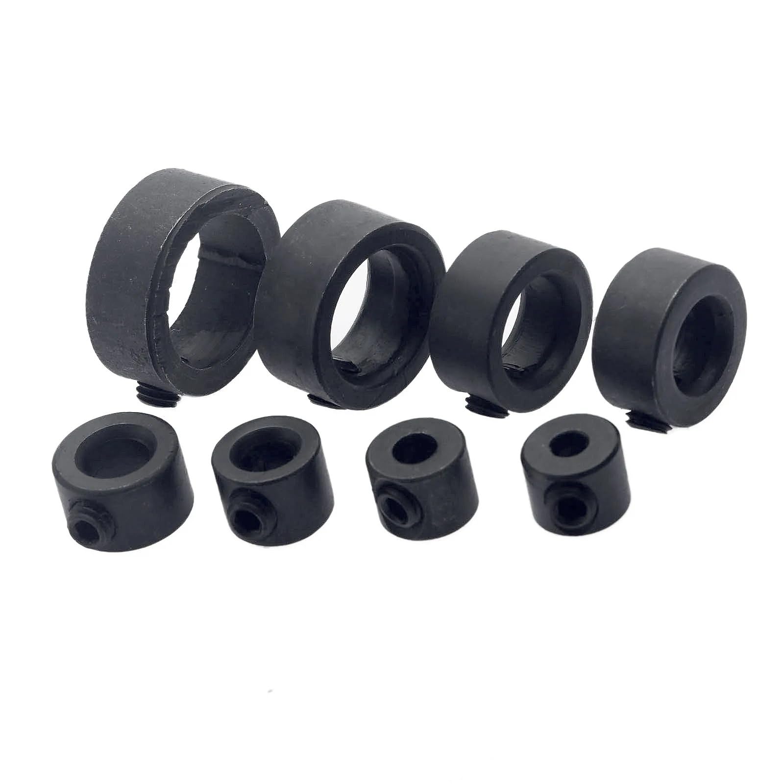 Bghyjkol One Color Drill Depth Stop 8Pcs Adjustable Drill Depth Stop Collar Limit Ring With Allen Wrench Set For Bits Consistent Drilling
