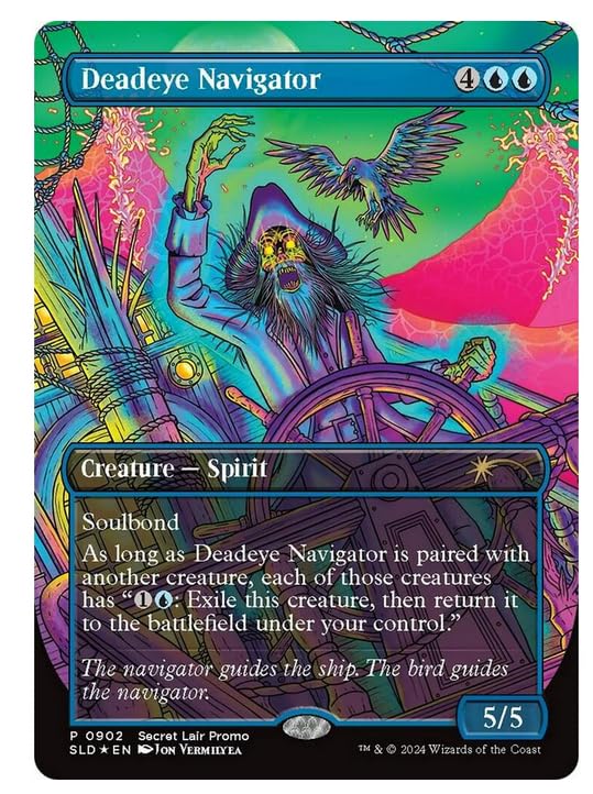 Amazon.com: Magic: The Gathering Secret Lair - Deadeye Navigator