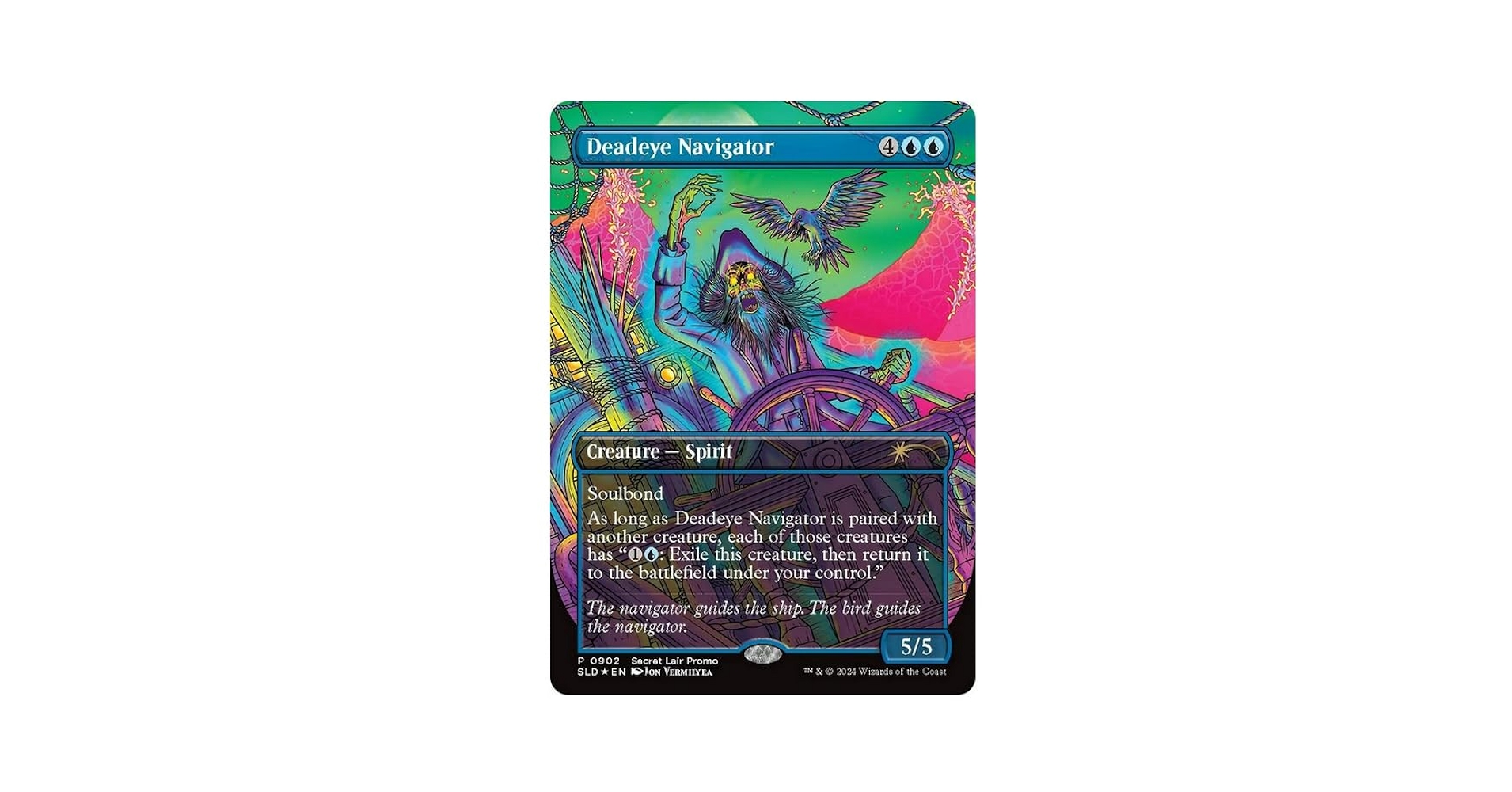 Amazon.com: Magic the Gathering Secret Lair - Deadeye Navigator