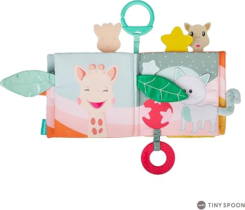 Miniatura 5 de Sophie la girafe Libro de Descubrimiento  8 Páginas de Actividades  Despierta la Curosidad y los Sentidos del Bebé