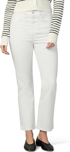 Joe's Jeans Women's The Margot High Rise Slim Fit Ankle Jean, White, 31