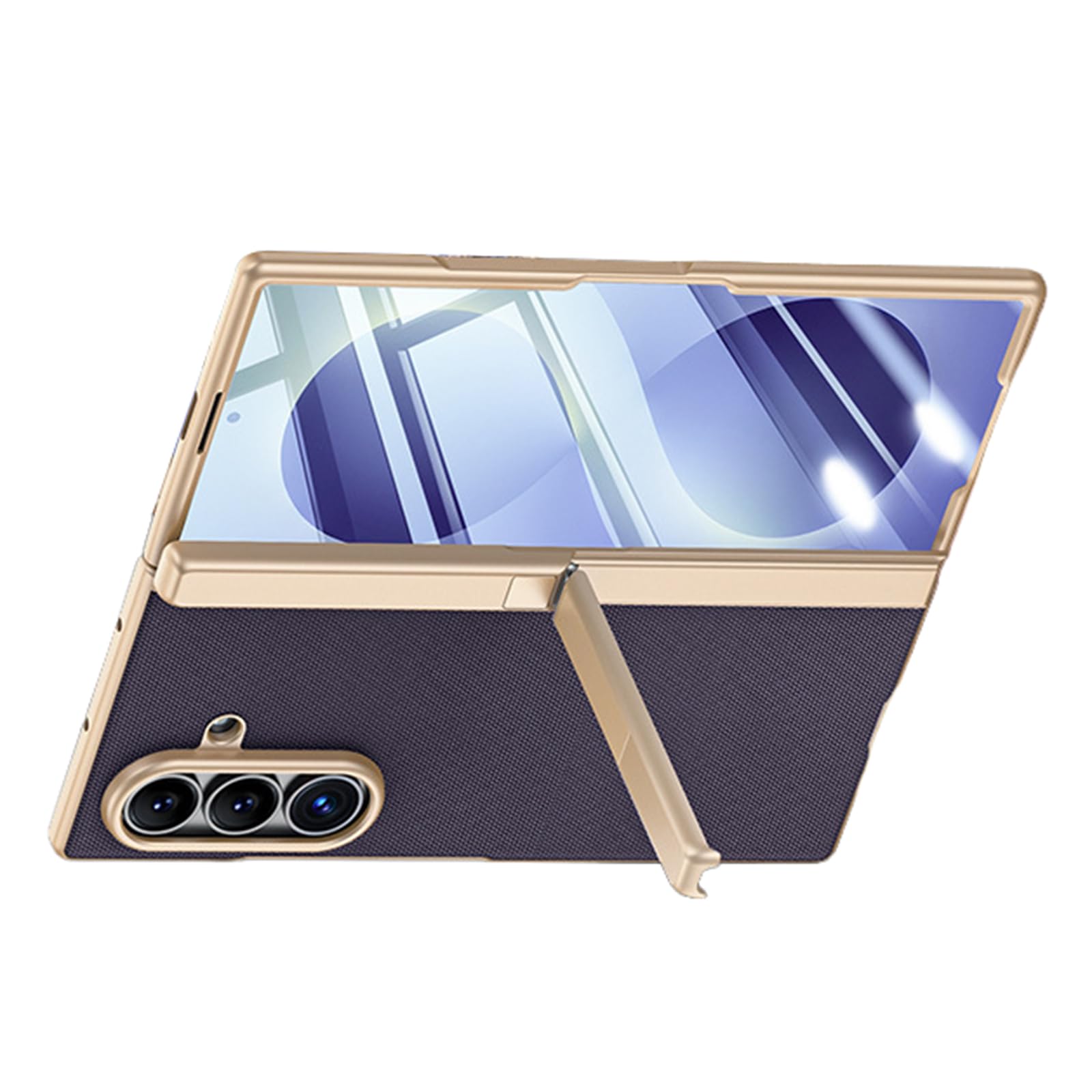 Housse Samsung Galaxy Z Fold 8 Ultra violette idéale pour le télétravail et les voyages