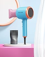Vista 56 de Wavytalk Secador de pelo, secador de pelo iónico soplado para cabello rizado con difusor, secador de secado rápido de 1875 W con tecnología