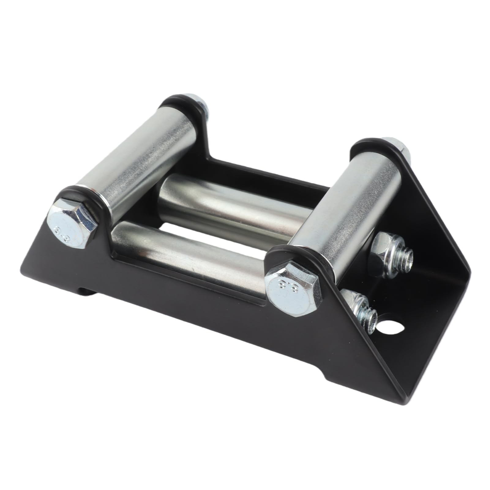 Guide-câble à rouleaux pour treuil côte à côte, robuste, entraxe universel de 125 mm