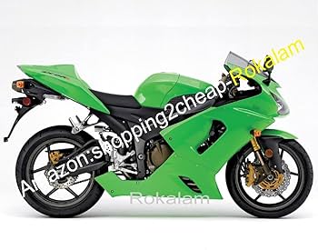 Popularne zielone niestandardowe owiewki do Kawasaki Ninja ZX6R
