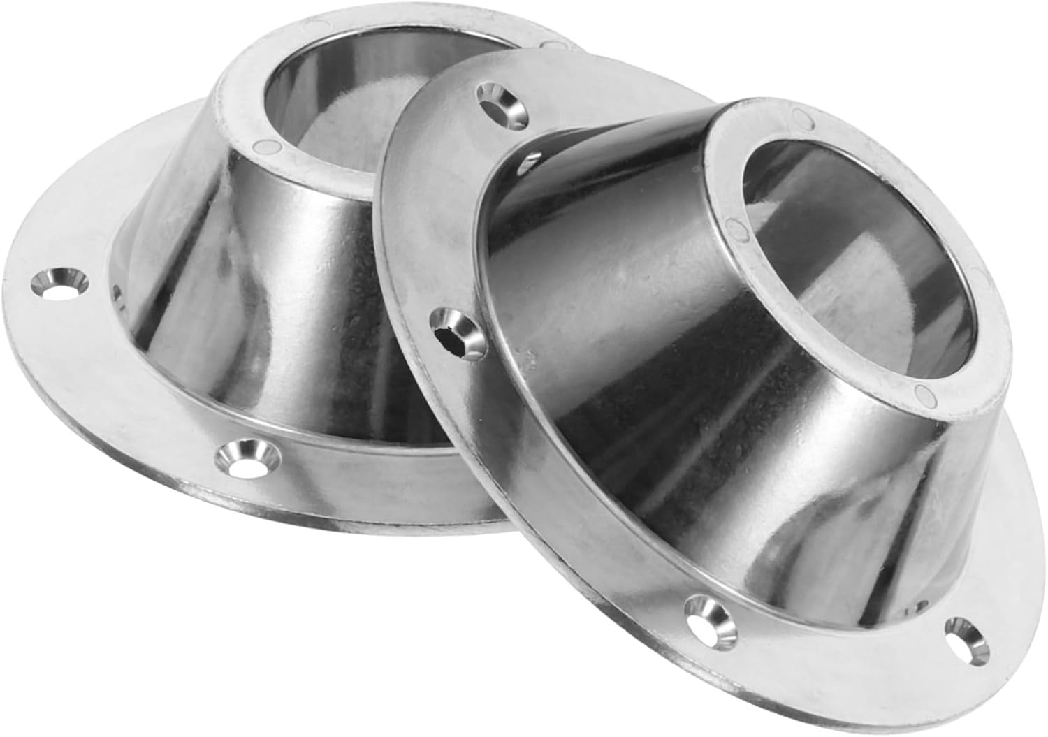 PRETYZOOM 2Pcs Rv Table Base Aluminum Mounting Base Lightweight Durable Table Flange for Pedestal Tables Easy Installation for Yacht Settings Strong Support Fixed
