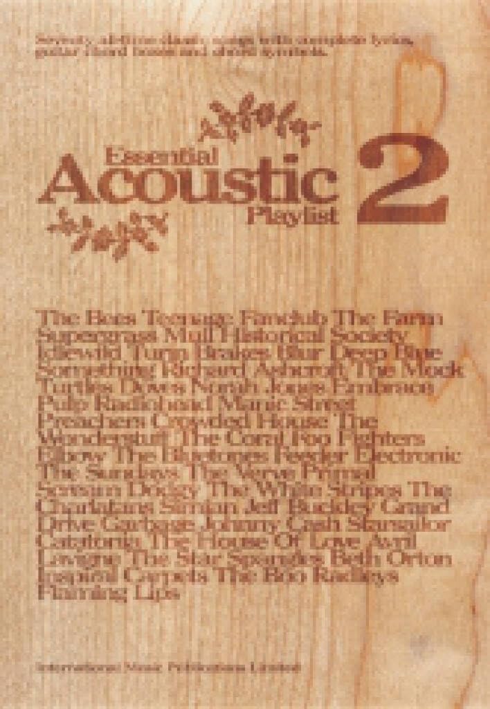 Essential Acoustic Playlist 2 (Guitar Chord Songbook)