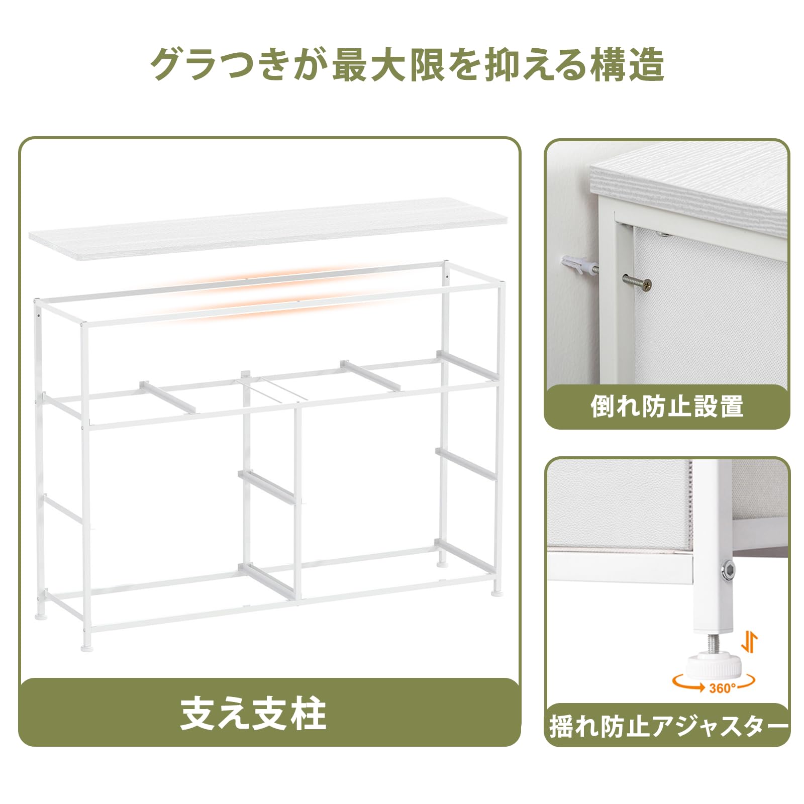 Amazon｜REAHOME チェスト3段 タンス 収納 箪笥 洋服タンス 収納棚 大 