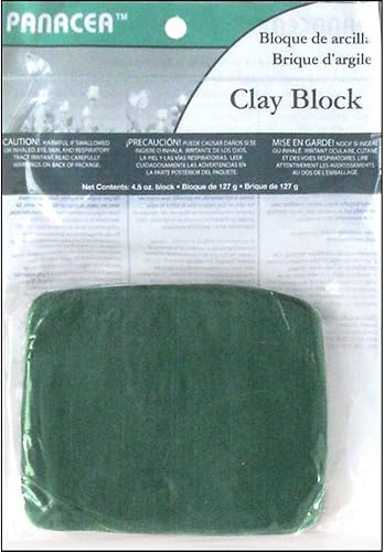 Panacea Arcilla adhesiva floral 4.5 onzaspaquete verde