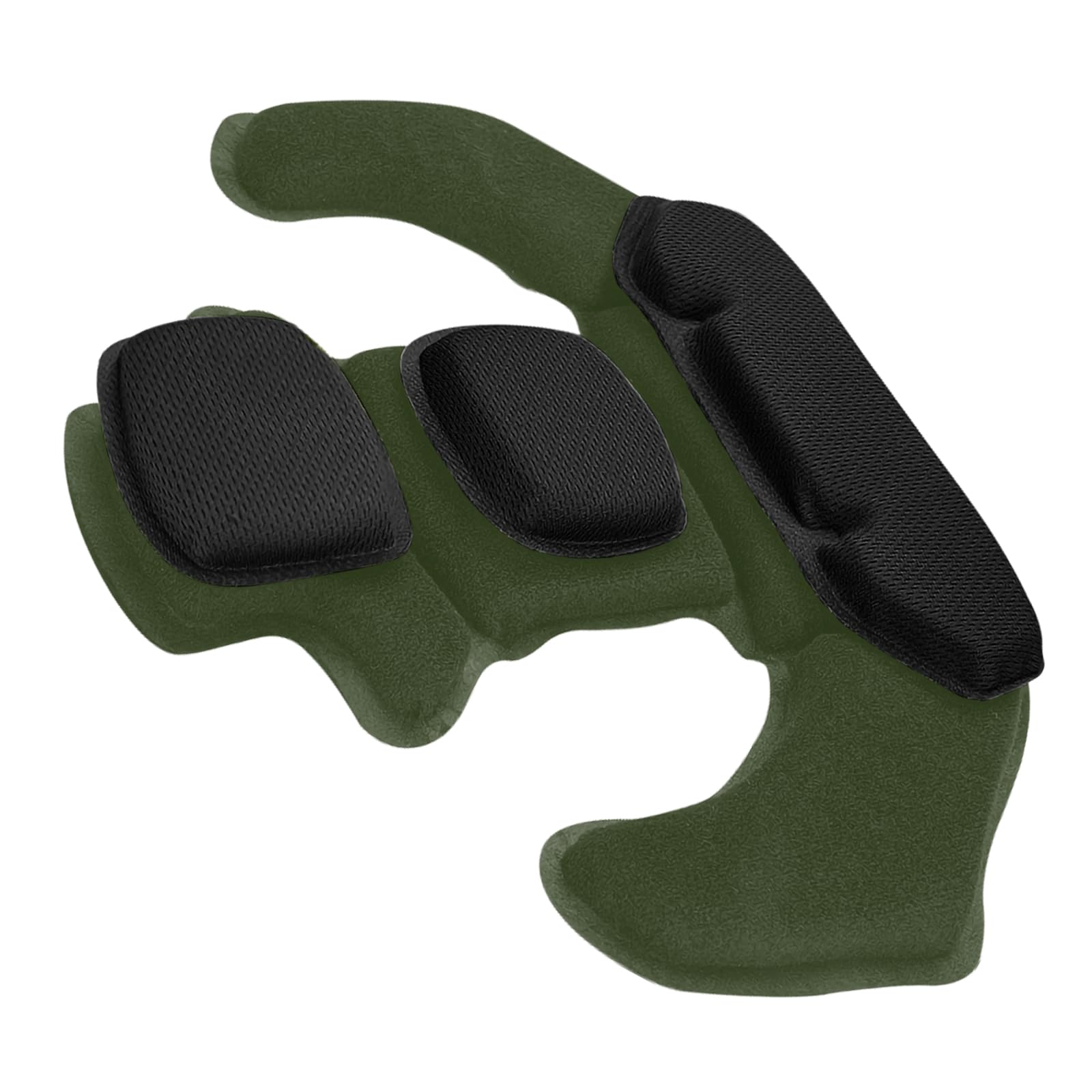 Helm-Memory-Schaum-Pads, Innenfutter, Memory-Schwamm, Federung, Helmmodifikation, Schutzpolster, Helmpolster, Set, Ersatz, universelles Motorrad, taktisches Pad, weich, mit 24 magischen Haken