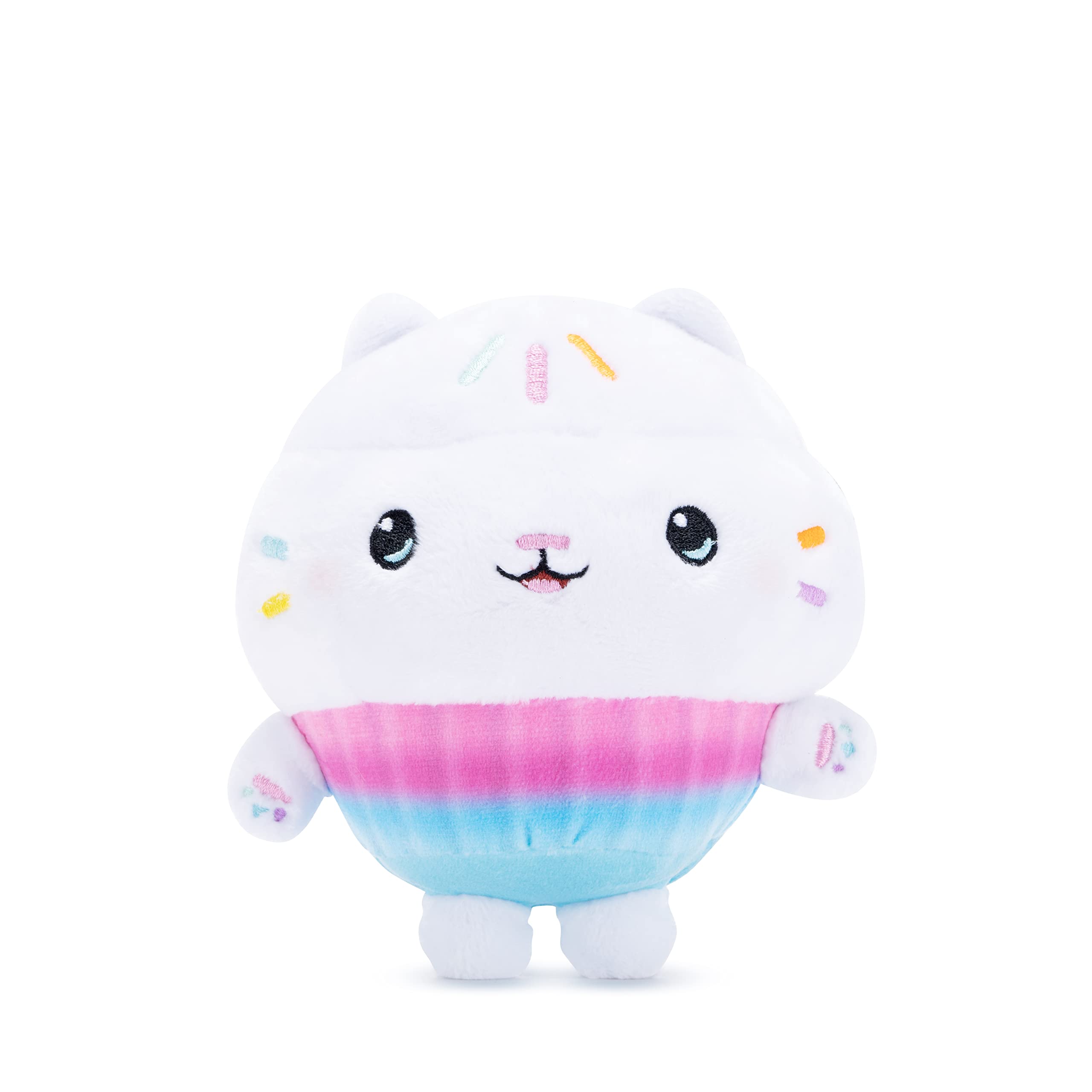 Schmidt Spiele 42790 Gabbys Dollhouse Cakey Cat Plush Toy 25 cm, Gray, 26 x 15 x 6 cm - Image 4