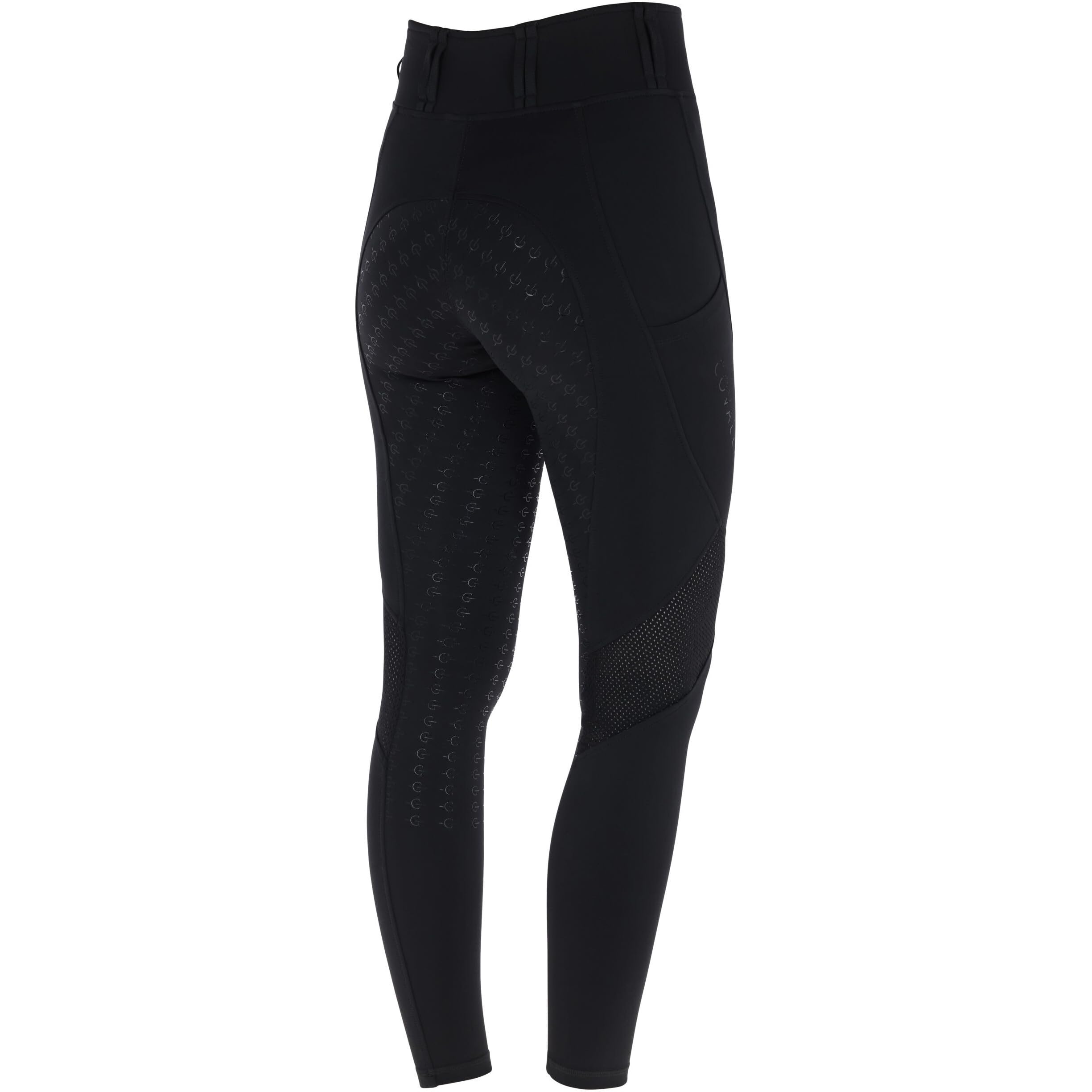 Covalliero - Damen Reitleggings Silikon Vollbesatz FS26 – Reithose mit Mesh-Einsätzen – Frühling & Sommer Reiterhose – weich, leicht & atmungsaktiv – viele Farben – Gr. 32-46