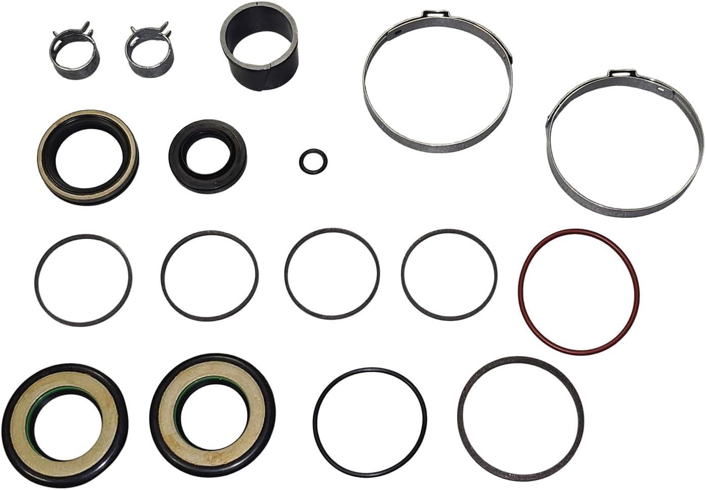 Power Steering Seals - Precision Fit Power Steering Rack and Pinion Seal Kit | O-Ring And Sealing Kit for Nissan Altima 2002-2006 | Complete Steering Parts Seal Replacement