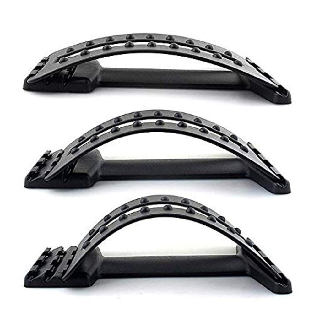 PAVITR SHOP Back Acupuncture Massager, Posture Corrector Stretching Device Magic Stretcher Equipment, Spinal Pain Relief Spine Relaxation Column Pain Chiropractic Health Care Purp (Black) PAVITR SHOP Back Acupuncture Massager, Posture Corrector Stretching Device Magic Stretcher Equipment, Spinal Pain Relief Spine Relaxation Column Pain Chiropractic Health Care Purp (Black)