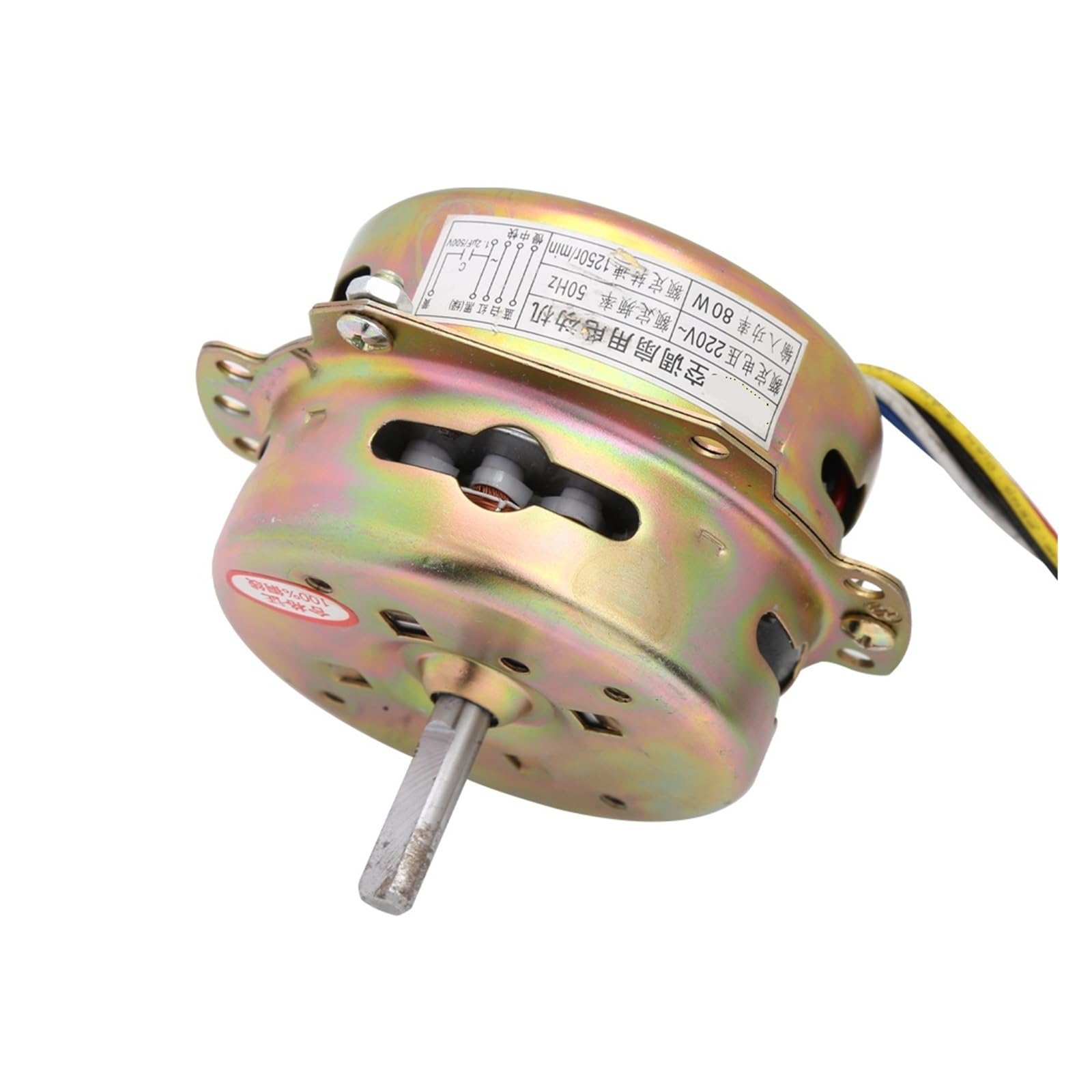 YYHS-60 6 Linee Ventilatore Elettrico Raccordi 80W 220V Motore Speciale For Ventilatore Dell'Aria Condizionata/Ventola Fredda 220V Filo Di Rame Puro In Senso Orario