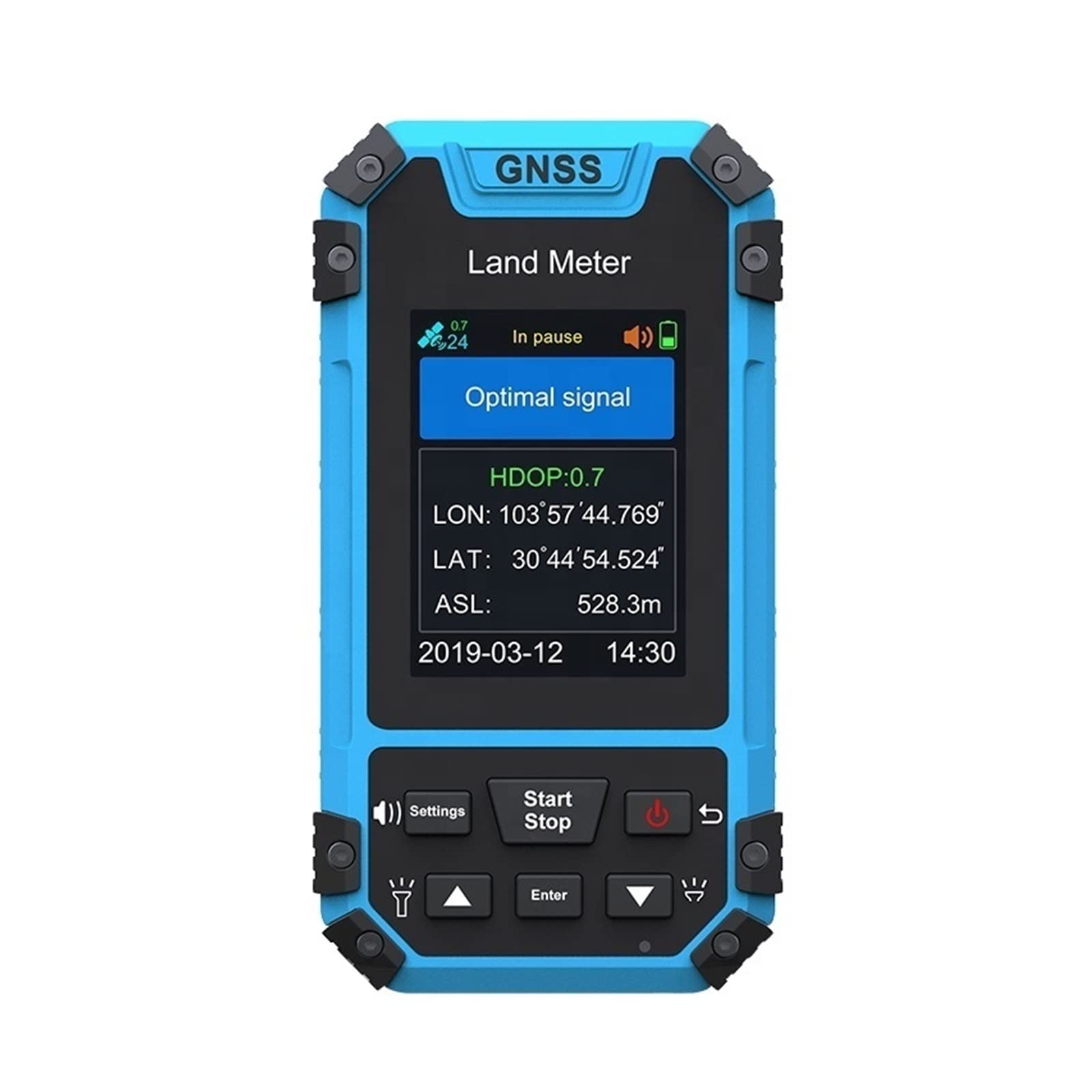 Ręczny miernik terenu GPS S3 GPS Survey Equipment Licznik gruntów Rolnictwo Pomiar gruntów Kolorowy wyświetlacz Przyrządy do pomiaru terenu Narzędzie pomiarowe do pomiarów zewnętrznych