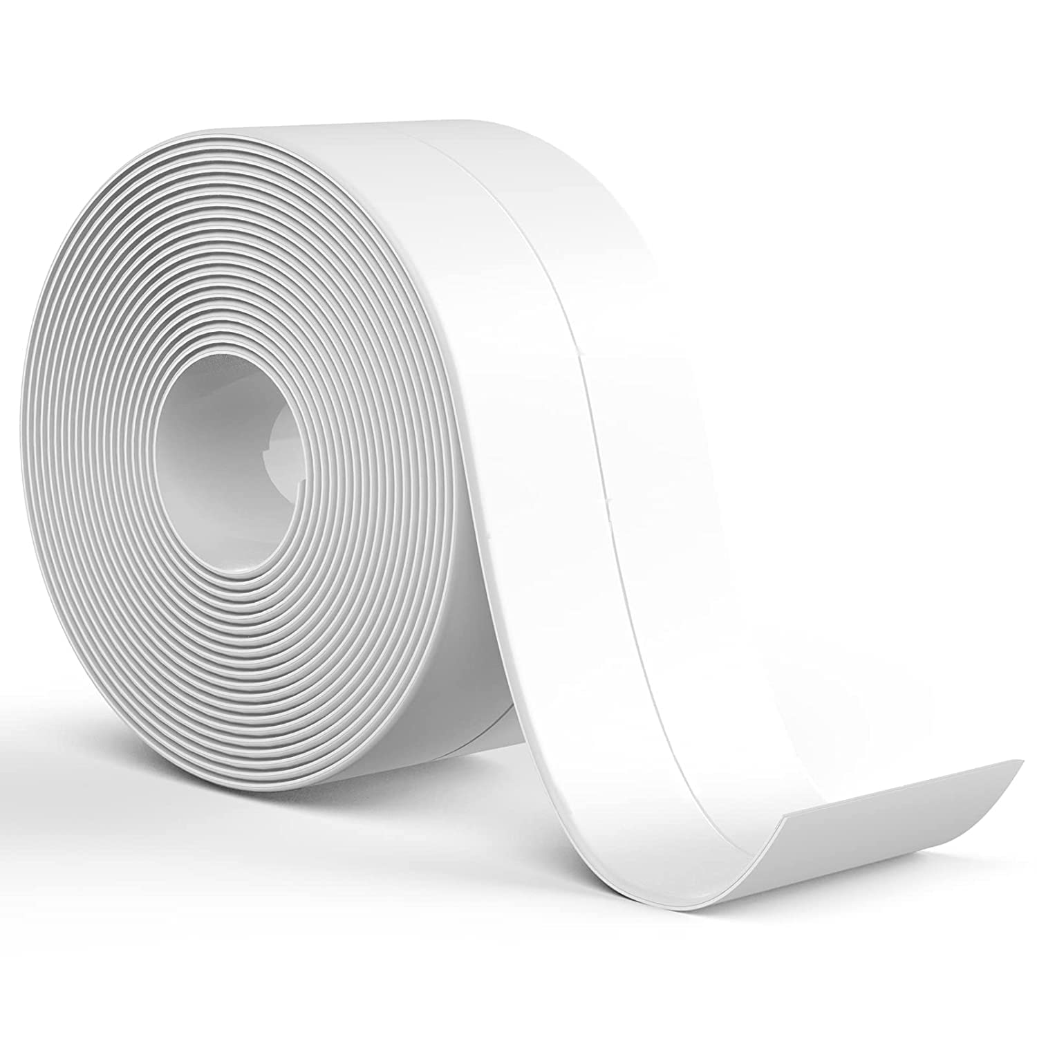 XAMILE Premium Caulk Strip Tape Waterproof Self Adhesive Caulk Strip, Peel and Stick Caulk Tape for Bathtub, Toilet, Washbasin, and Kitchen Sink Edge Protector (White, 1) (B0C2Z7YZP1) Amazon Price History, Amazon Price Tracker