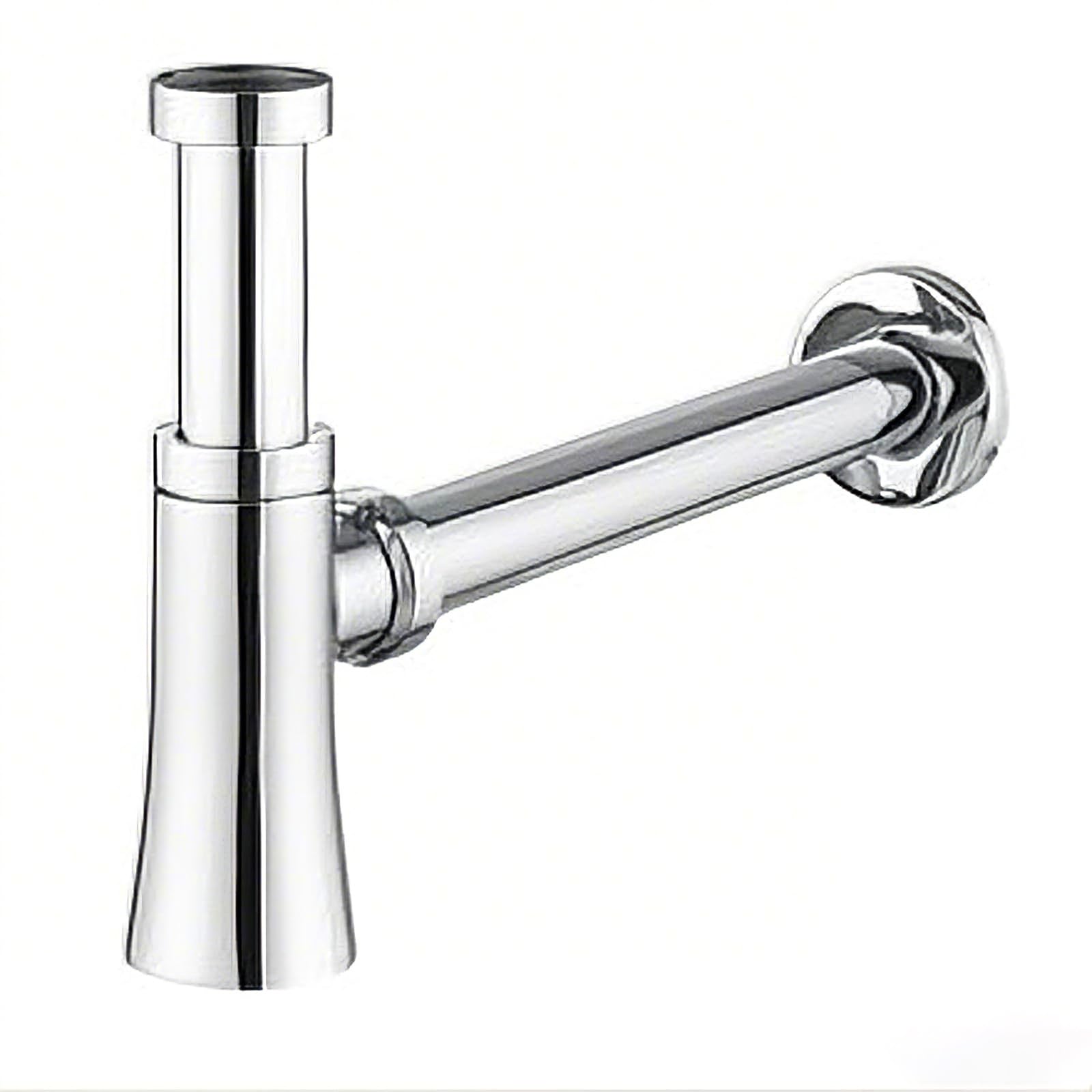 Sifone Lavabo Bagno con Anti-Odore & Insetti,Altezza Regolabile,Accessori per Scarico Lavello Tubo Scarico Lavandino,Cromatura